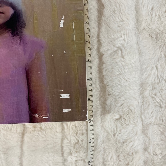 “Witness” - One of a kind Image Transfer on Board Portrait Digital Painting Art - Picture 12 of 16